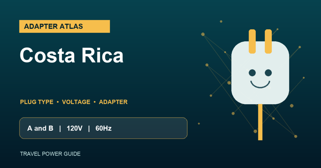 Costa Rica plug type voltage guide featured image
