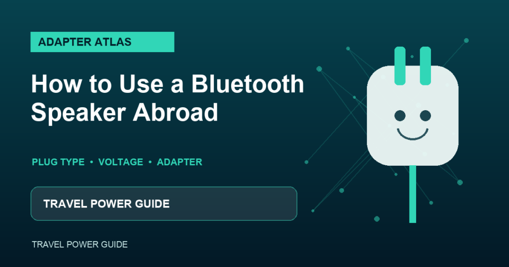 how to use a bluetooth speaker abroad guide featured image