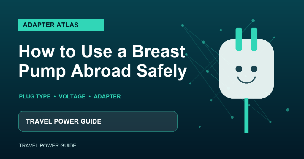use a breast pump abroad guide featured image