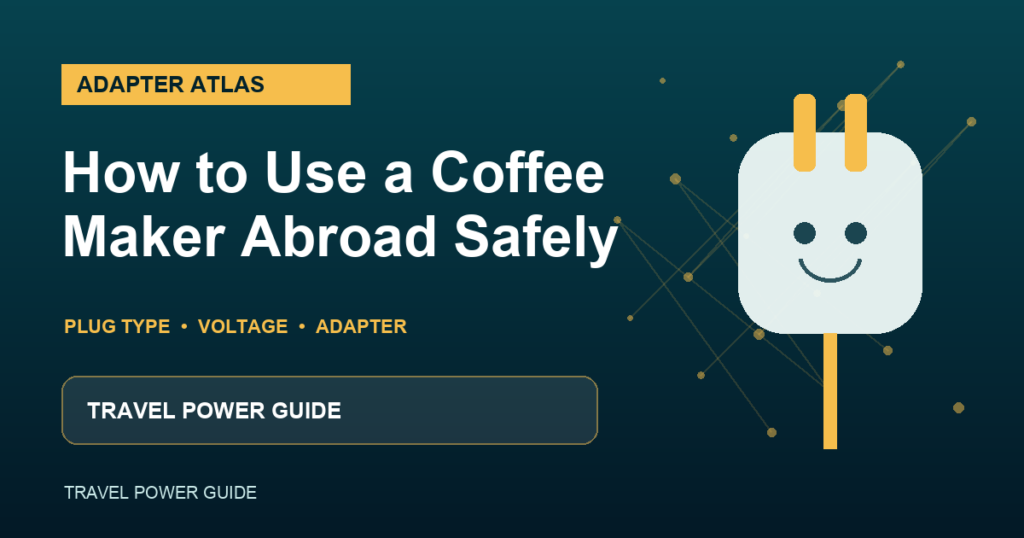 use a coffee maker abroad guide featured image