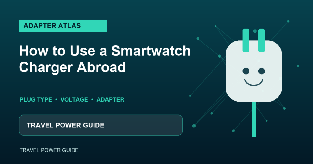 how to use a smartwatch charger abroad guide featured image