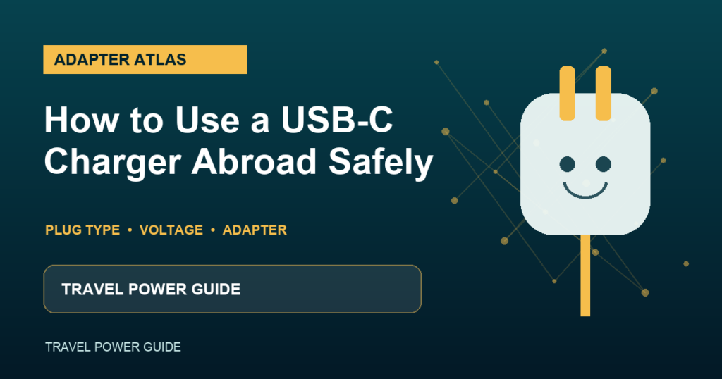 how to use a usb c charger abroad guide featured image