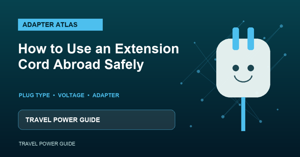use an extension cord abroad guide featured image